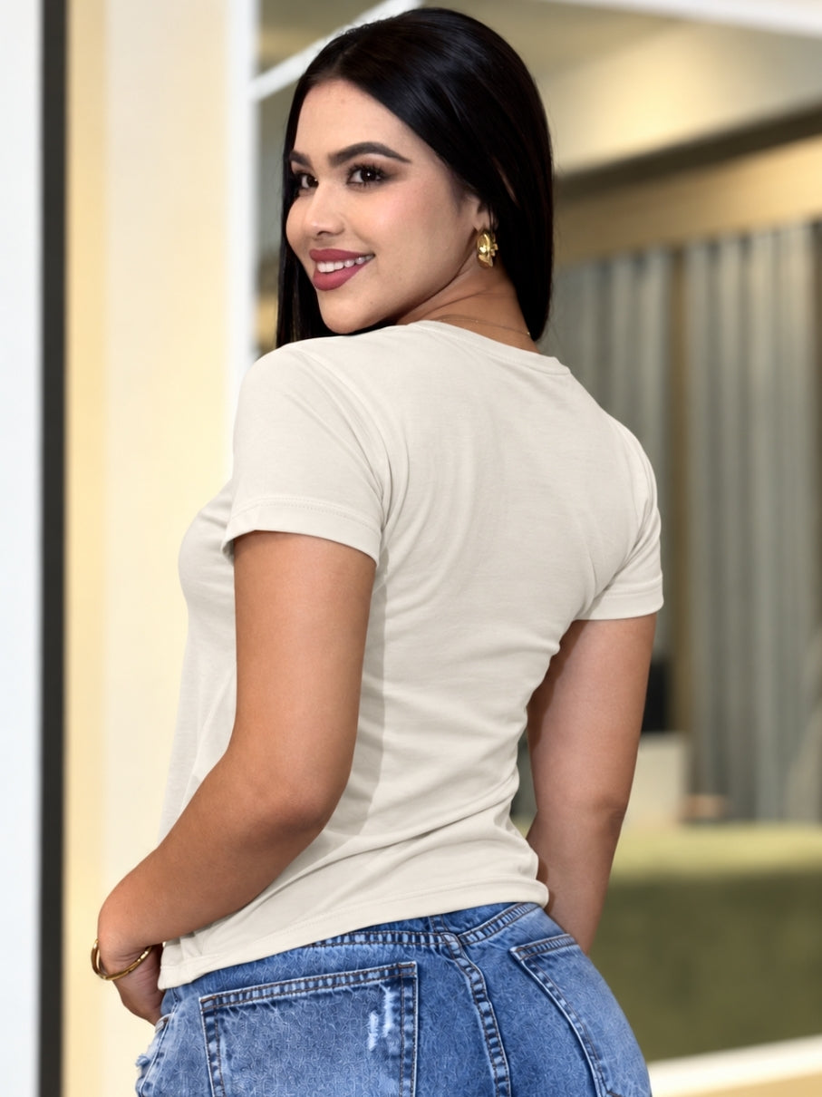 Camisa Marfil 20549-00