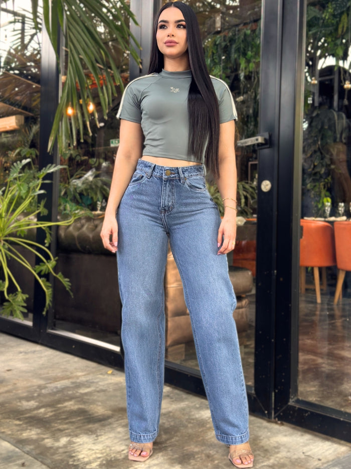 Jean Wide Leg 13895-07