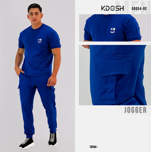 Jogger Sport Azul Rey 90054-02