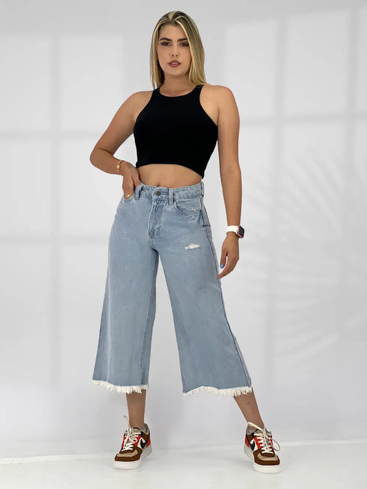 Jean Dama (Culotte) Claro 12536-00