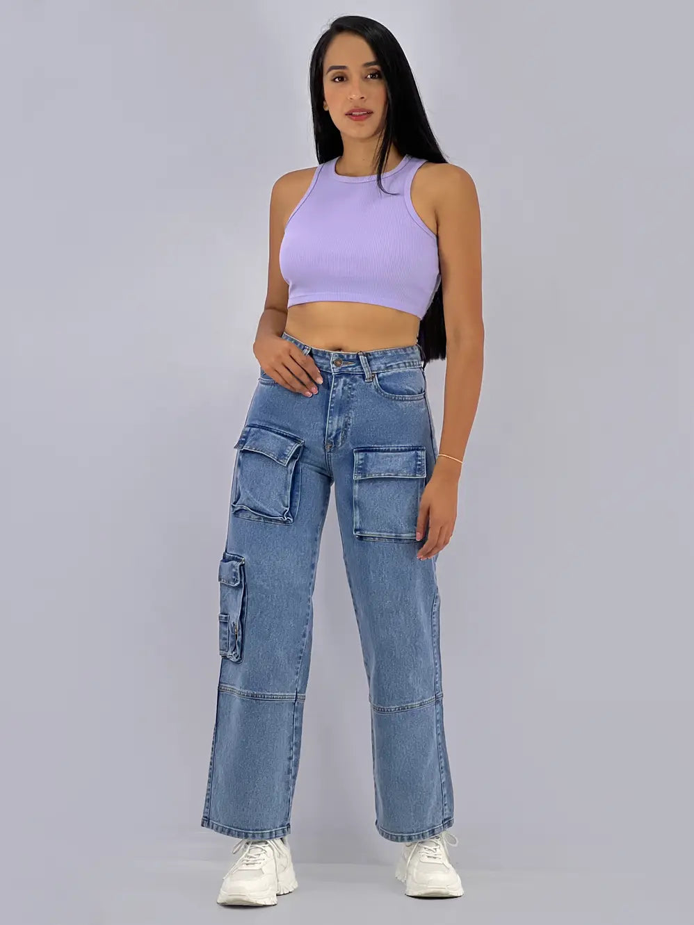Jean Dama (Cargo) Frost Medio 12976-02