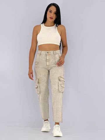 Jean Dama (Cargo Exclusive) Mostaza 12991-03